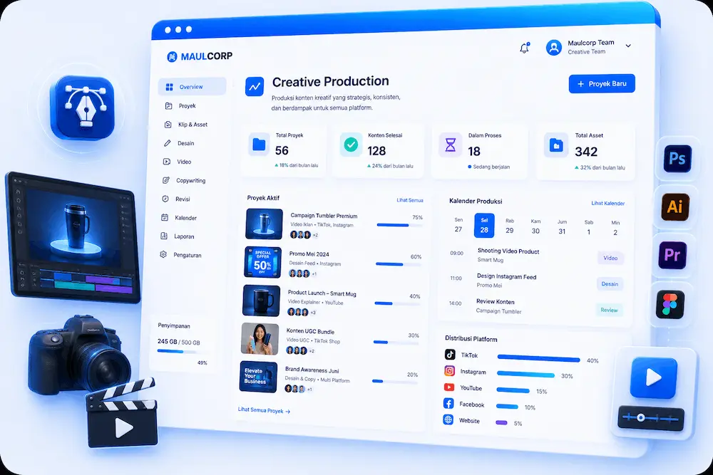 Creative Production — Maulcorp