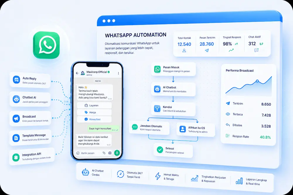 WhatsApp Automation — Maulcorp